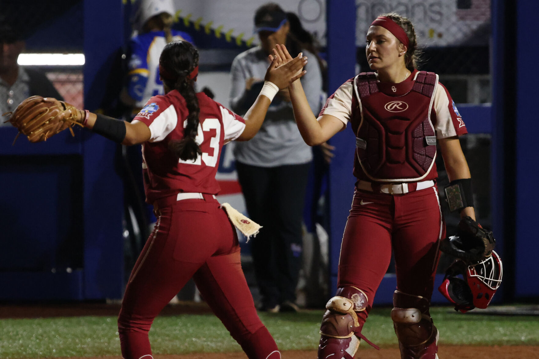 Tiare Jennings and Kinzie Hansen